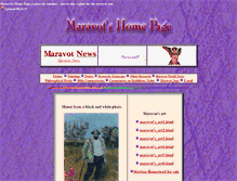 Tablet Screenshot of maravot.com